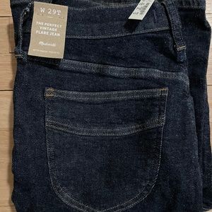 Madewell Tall Perfect Vintage Flare Jean in Wrenford Wash (29T)